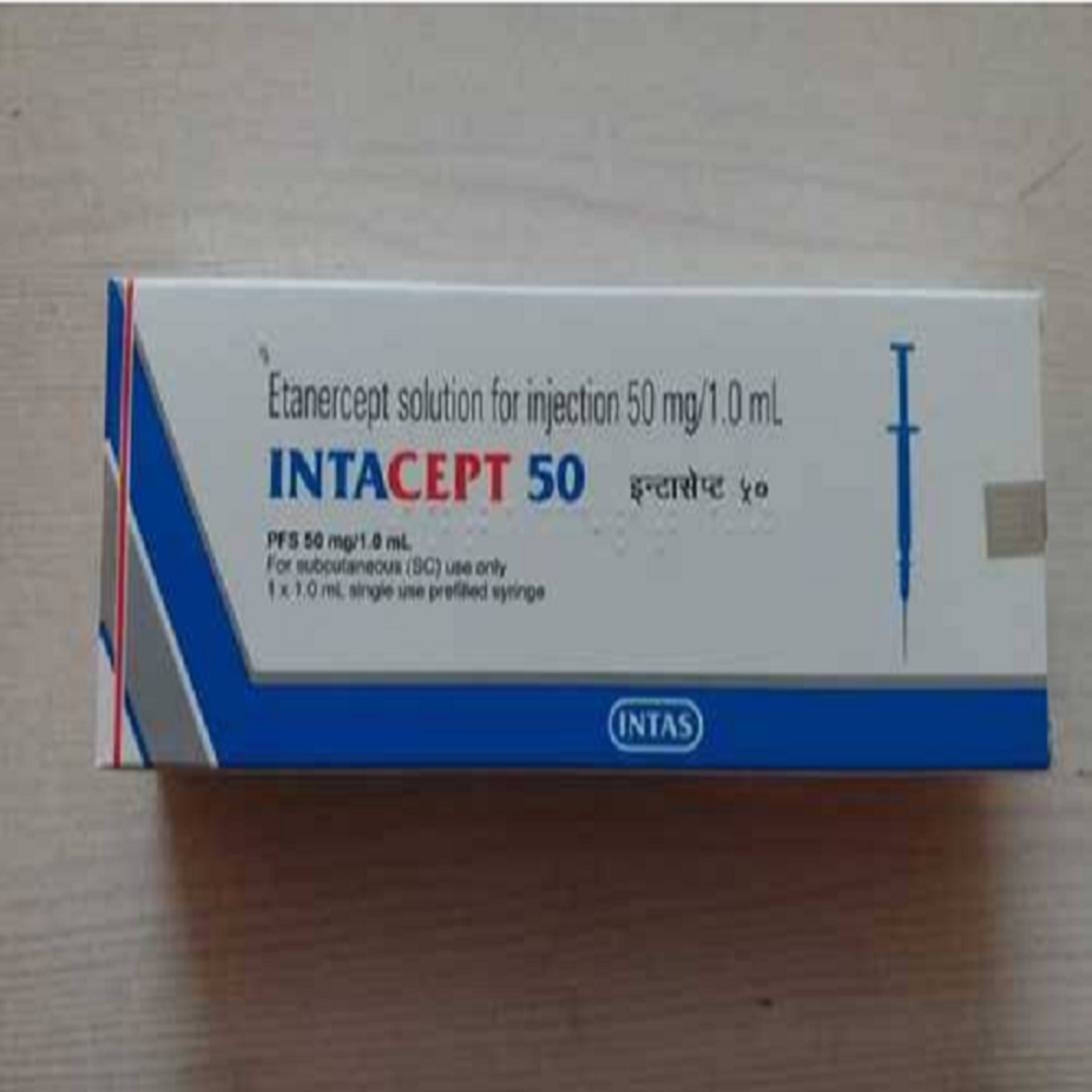 Intacept Etanercept Injection 50 mg