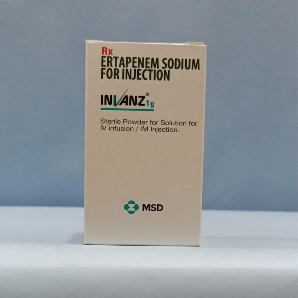 Invanz Ertapenem Injection 1gm 
