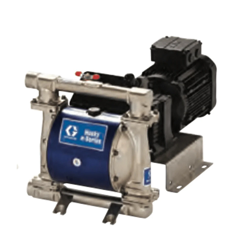Husky 1050E Stainless Steel Electric Double Diaphragm Pumps - Pressure: Medium Pressure