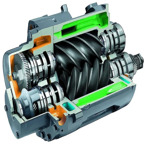 Air Screw Compressor - Air Flow Capacity: 270 L