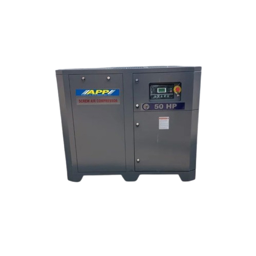 Screw Type Air Compressor - Material: Mild Steel