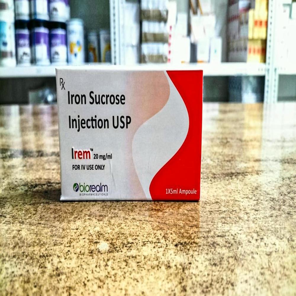 Irem Iron Sucrose Injection 100mg  
