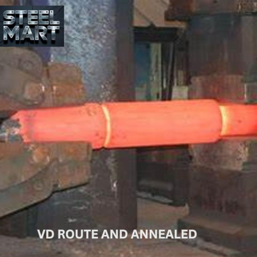 En 41b VD Route And Annealed Forged Shaft