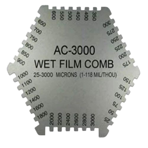Wft Gauge Wet Film Thickness Gauge - Color: Silver