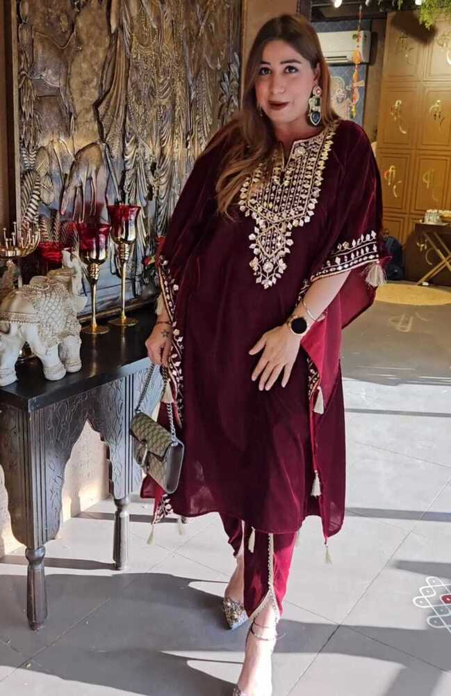 kaftan and dhoti