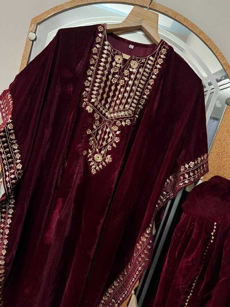 Kaftan And Dhoti - Color: Single