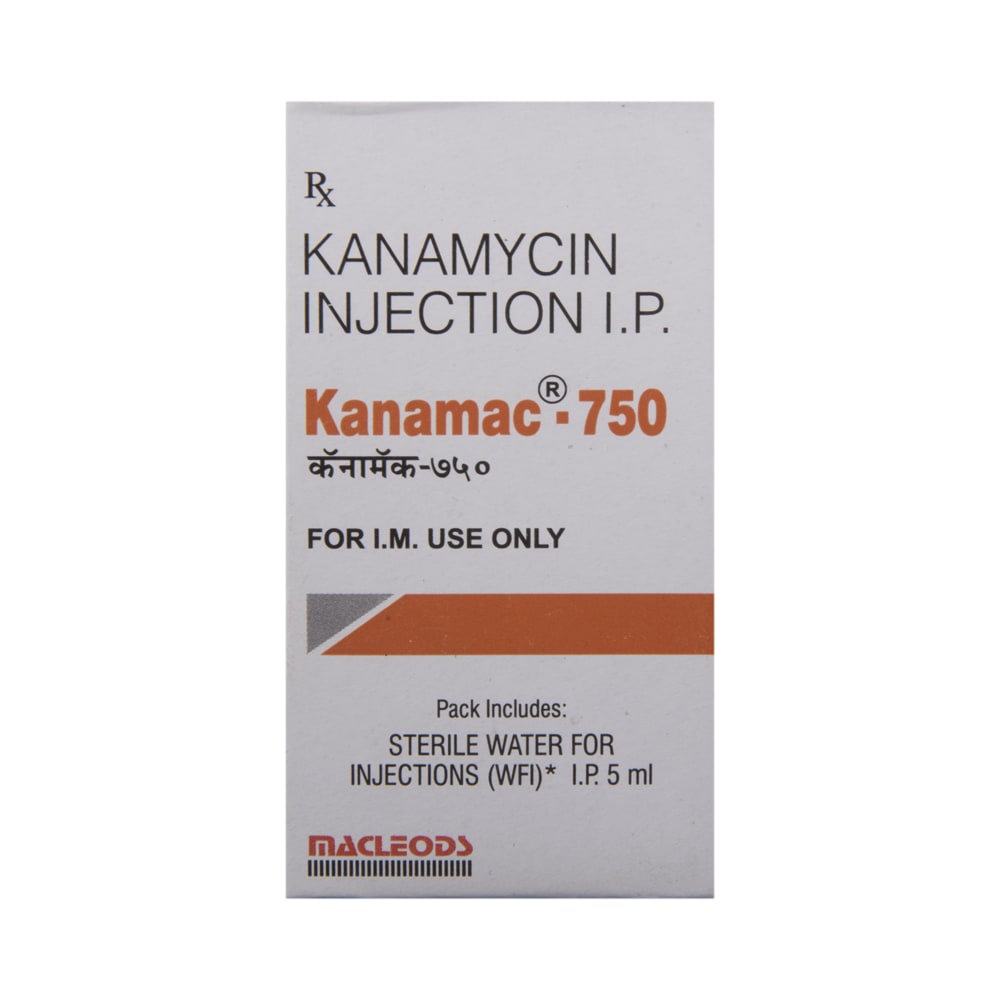 Kanamac Kanamycin Injection 750mg