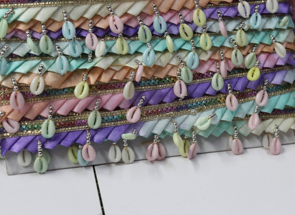Multi Colour kodi Lace