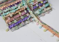 Multi Colour kodi Lace