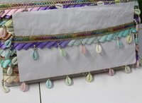Multi Colour kodi Lace