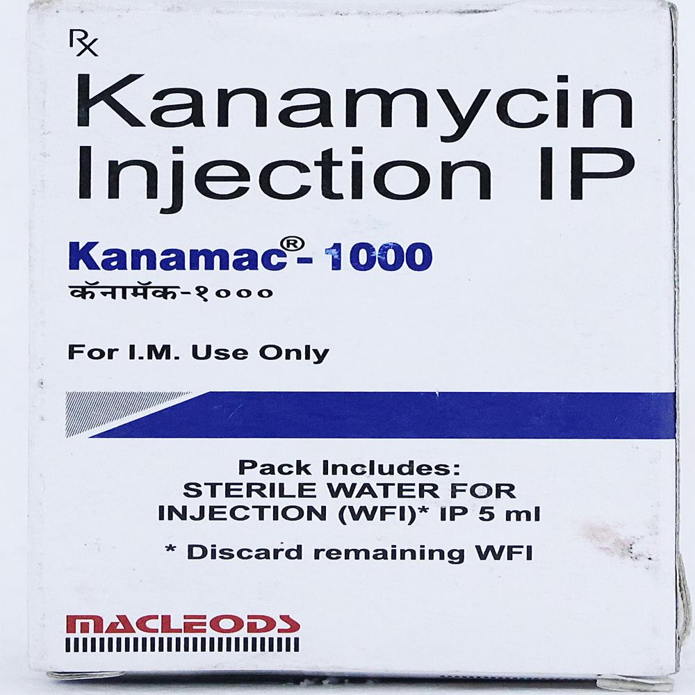 Kanamac Kanamycin Injection 1000mg