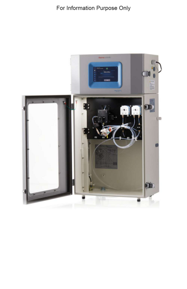 Thermo Fisher Orion 2230xp Silica Analyzer Maintenance And Consumables