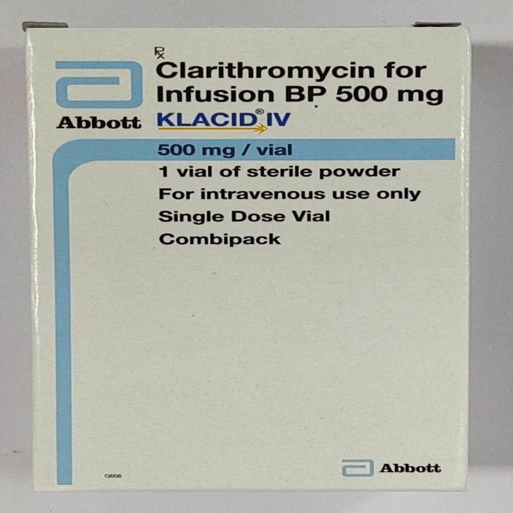 Klacid IV Clarithromycin Injection 500MG