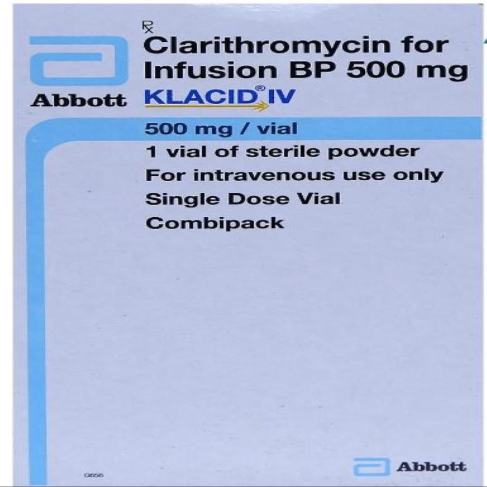 Klacid IV Clarithromycin Injection 500MG