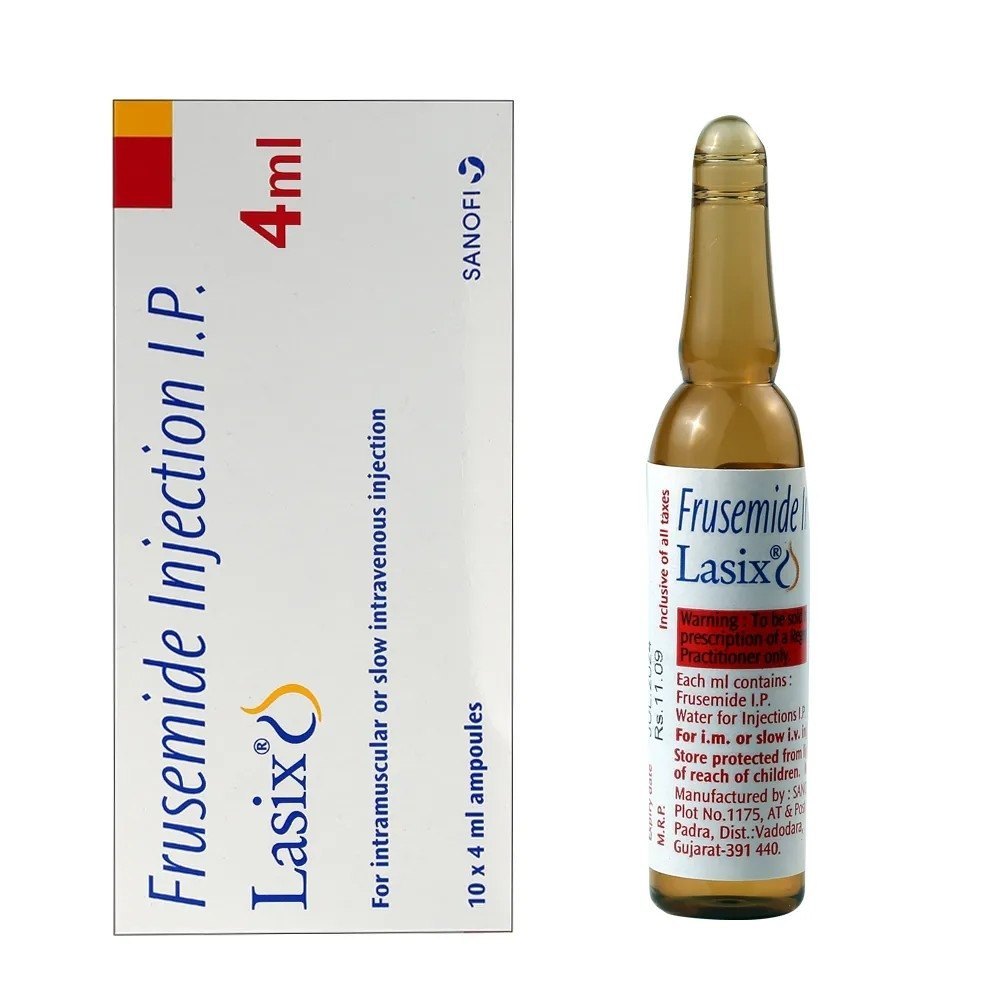 Lasix Furosemide Injection 4ml - Grade: Medical Grade