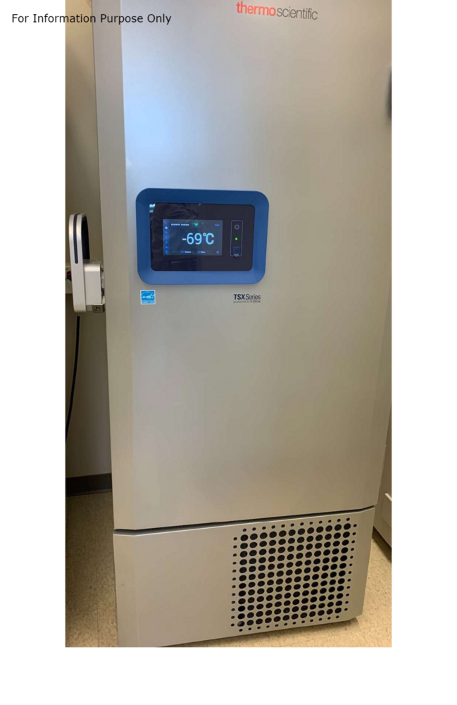 Thermo Scientific Ultra Low Deep Freezer - Dimension (L*w*h): 71.9*87.3*130.1 Cm  Centimeter (Cm)