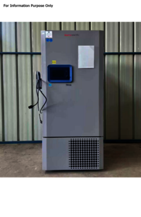 Thermo Scientific Ultra Low Deep Freezer