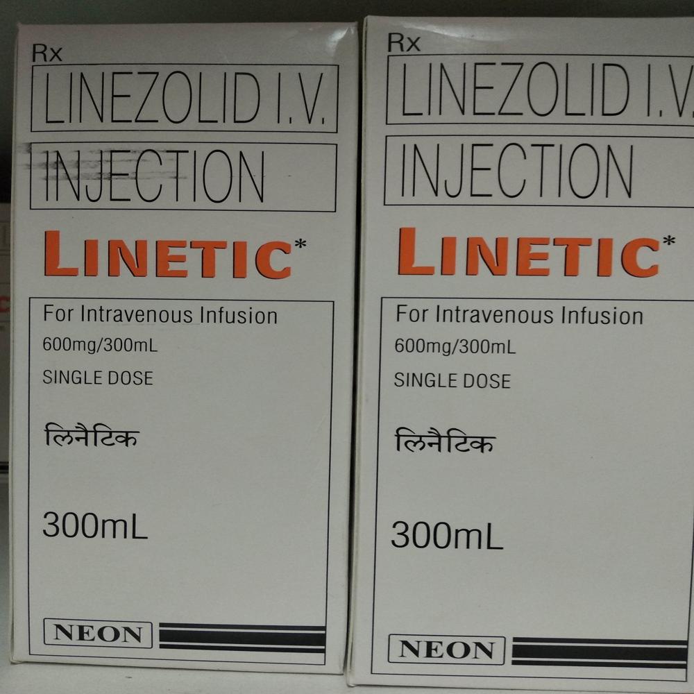 Linetic Linezolid 600mg Infusion