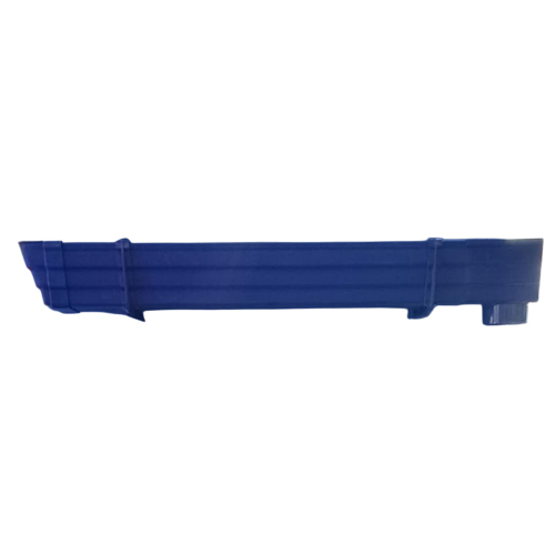 Blue Rain Water Gutters - Material: Polycarbonate
