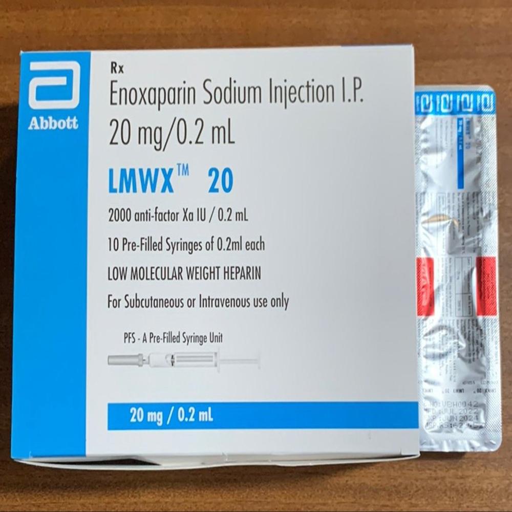 Lmwx Enoxaparin Injection 20mg