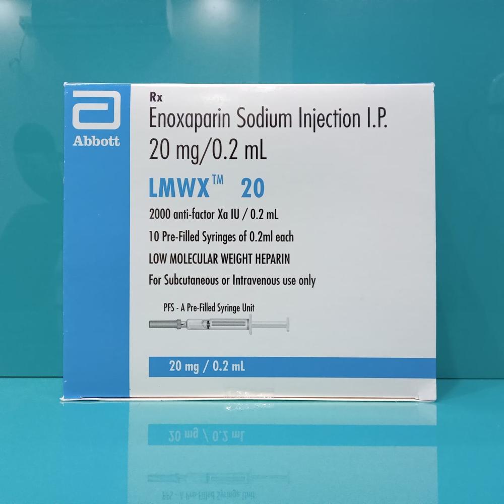 Lmwx Enoxaparin Injection 20mg - Shelf Life: 12 Months