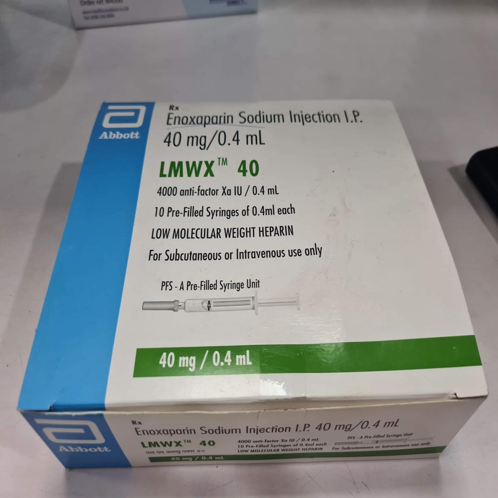 Lmwx Enoxaparin Injection 40 mg