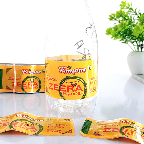 High Quality Pvc Shrink Label For Soft Drink - Coating Type: Colour Coated