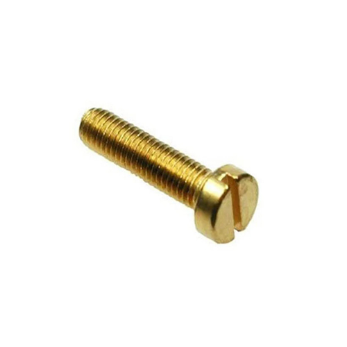 Brass Machine Screw - Application: Fastening Metal Parts Securely Together In Various Types Of Machinery Or Construction