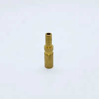 Brass Precision Turned Parts - Color: Golden