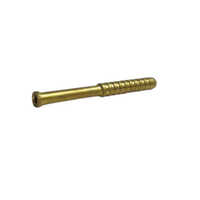 3 Inch Brass Hitter Bat - Color: Golden