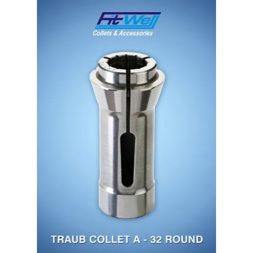 Traub Machine Collet - Color: Silver