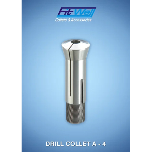 A-4 Drill Traub Collet - Color: Silver