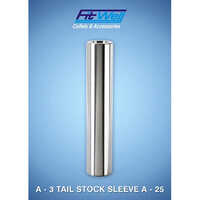 Traub A-3 Tail Stock Sleeve A-25 - Color: Silver