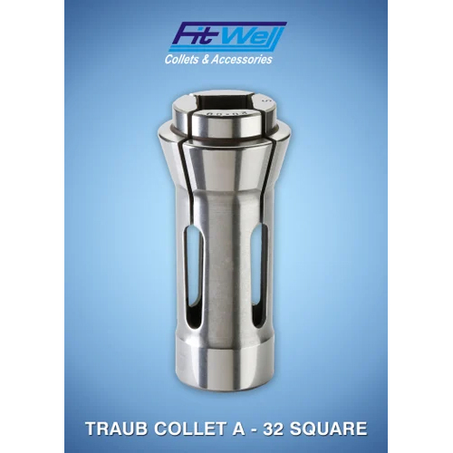 A-32 Square Traub Collet - Color: Silver