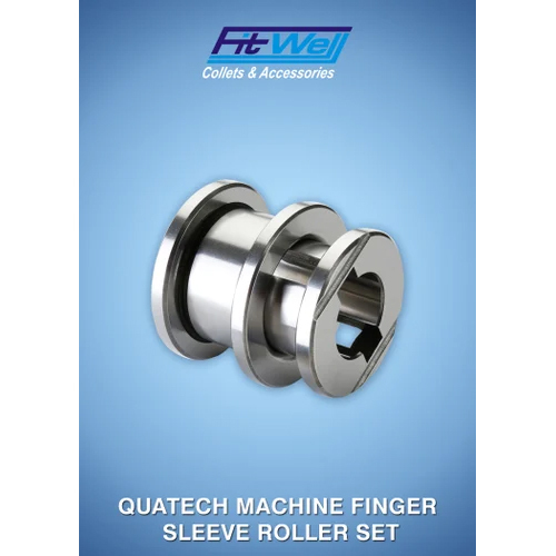 Quatech Machine A-15 Finger Sleeve - Color: Silver