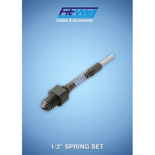 1-2 Spring Collet Set - Color: Black