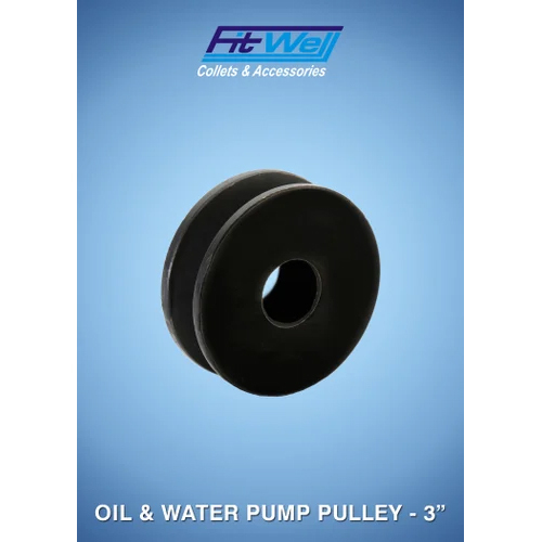Oil Pump Collet Pulley - Color: Black