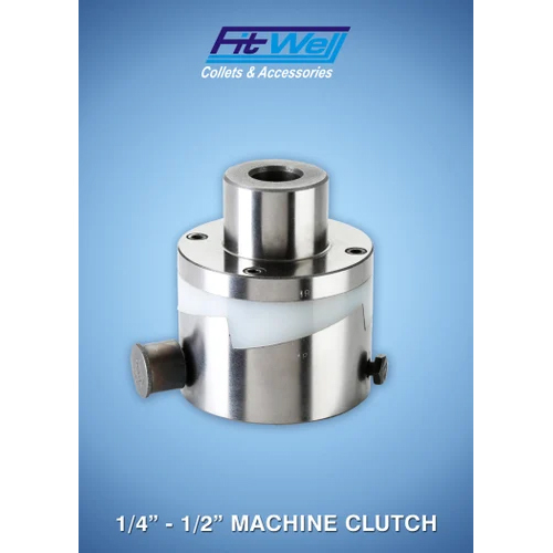 1-4 And 1-2 Machine Clutch Collet - Color: Silver