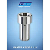 A-15 Master Cnc Machine Collet Sleeve - Color: Silver