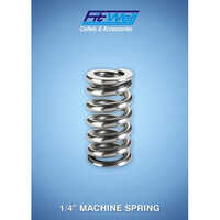 1-4 Cnc Machine Spring - Color: Silver