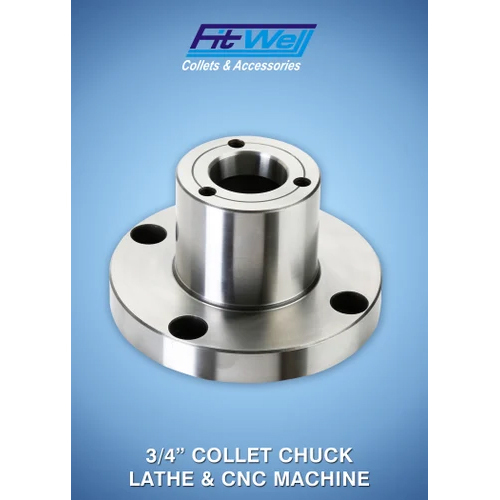 3-4 Lathe And Cnc Collet Chuck - Color: Silver