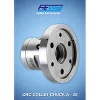A-25-3 Cnc Collet Chuck - Color: Silver
