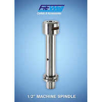 1-2 Inch Machine Spindle - Color: Silver