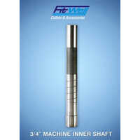 3-4 Inch Inch Machine Inner Shaft - Color: Silver