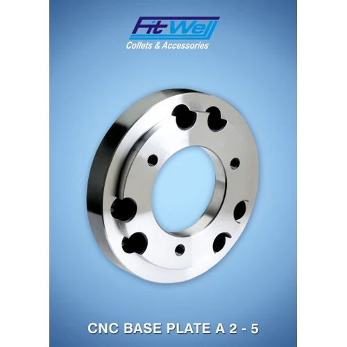 A 2-5-1 Cnc Bale Plate - Color: Silver