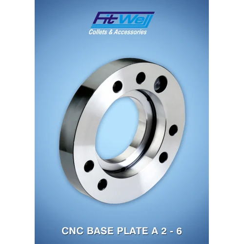 A 2-6 Cnc Base Plate - Color: Silver