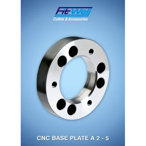 A 2-5 -2 Cnc Base Plate - Color: Silver