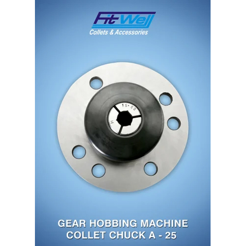 A-25-3 Gear Hobbing Collet Chuck