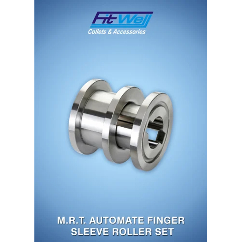 Mrt Automate Finger Sleeve Roller Set - Color: Silver