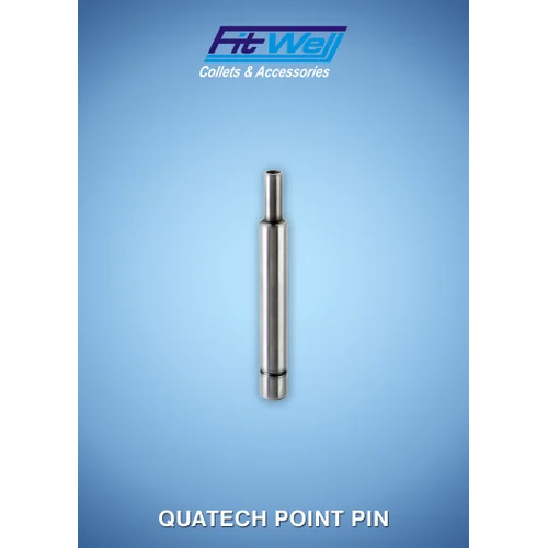 Quatech Spring Steel Point Pin - Color: Silver